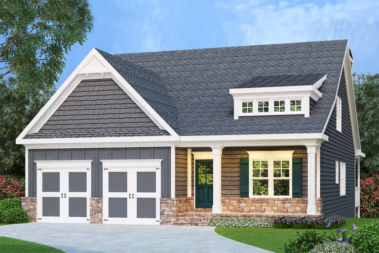 House Plan House Plan #18641 Front Elevation 