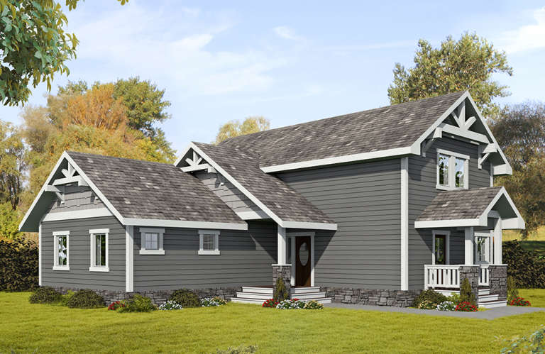 House Plan House Plan #18643 Front Elevation