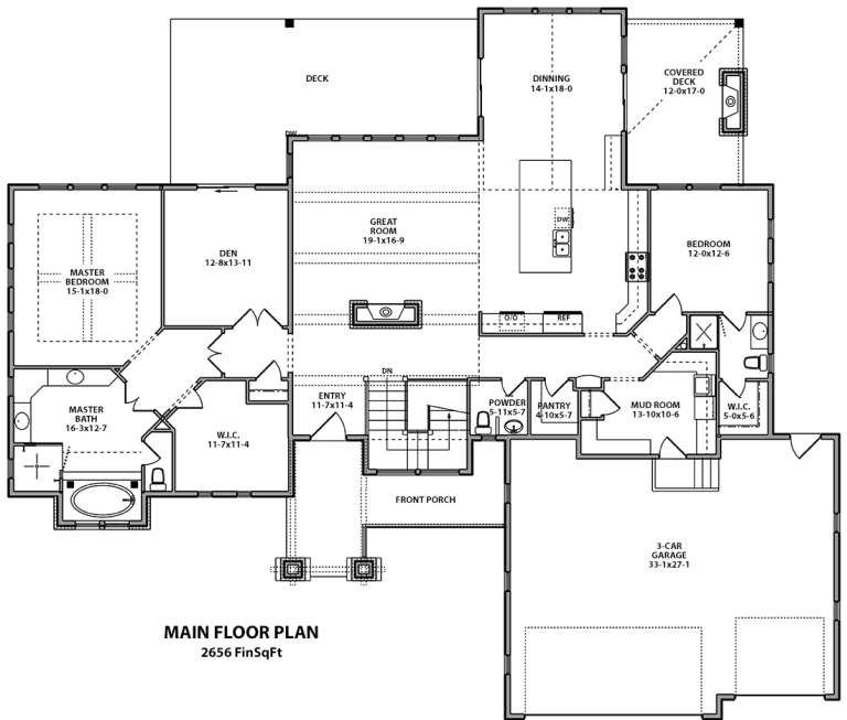 House Plan House Plan #18645 Drawing 1