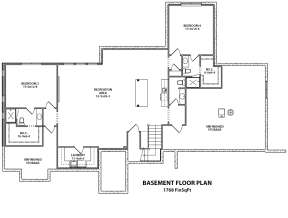 Basement  for House Plan #5631-00081