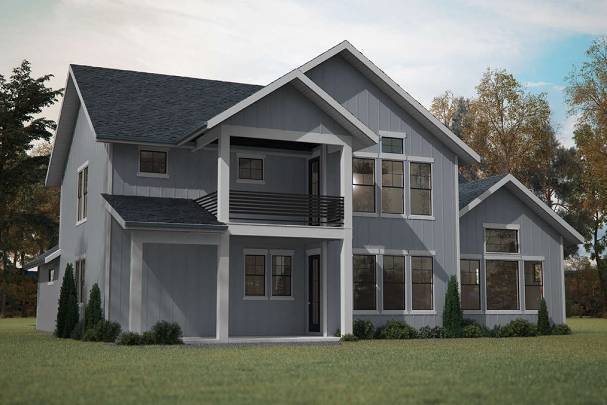 Craftsman House Plan #5631-00082 Elevation Photo