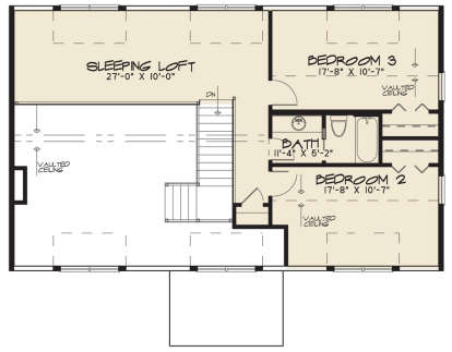 Floorplan 2 for House Plan #8318-00054