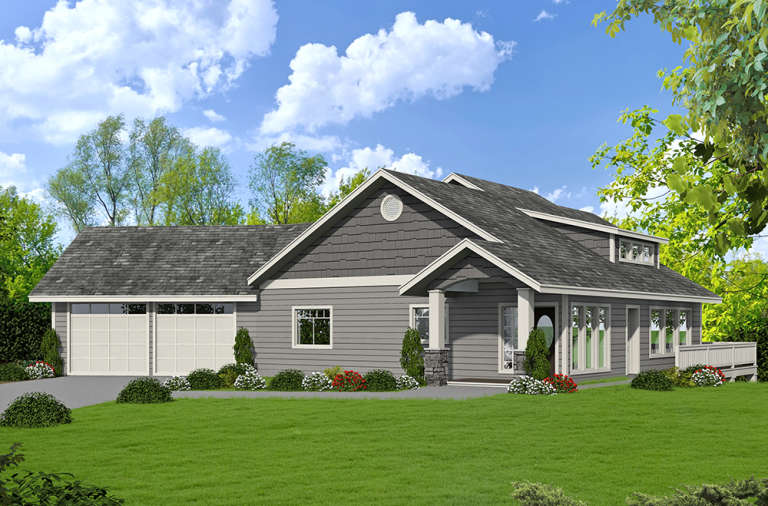 House Plan House Plan #18650 Front Elevation