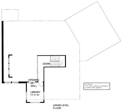 upper for House Plan #039-00705