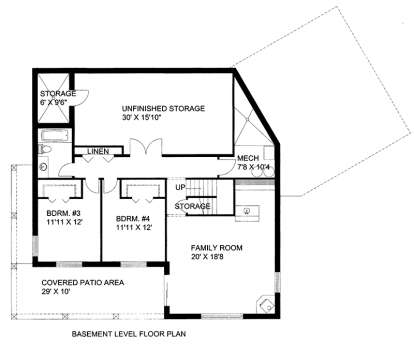 basement for House Plan #039-00705