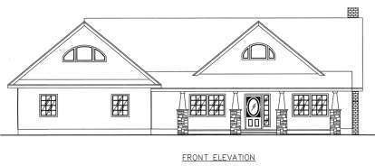 Northwest House Plan #039-00706 Elevation Photo