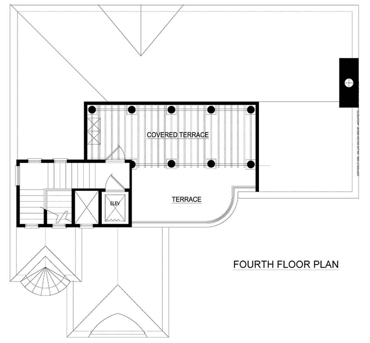 Floorplan 4 for House Plan #5445-00276