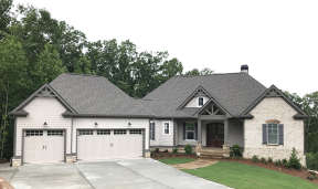 Northwest House Plan #286-00066 Elevation Photo