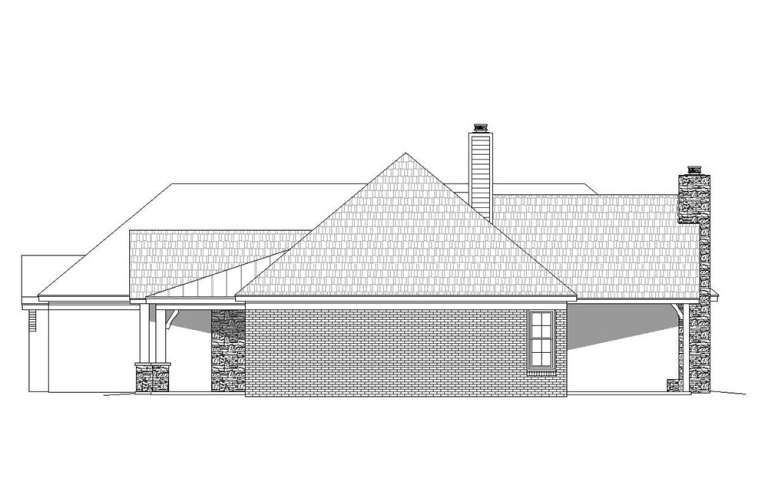 Ranch House Plan #940-00062 Elevation Photo
