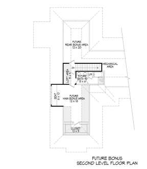 Floorplan 2 for House Plan #940-00062