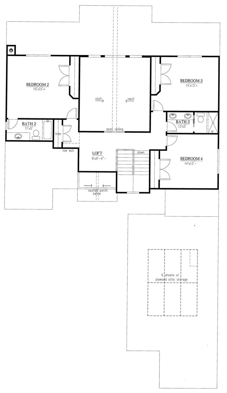 House Plan House Plan #18657 Drawing 2