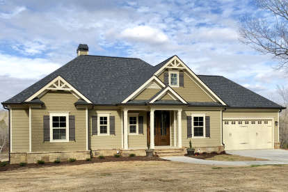 Craftsman House Plan #286-00070 Elevation Photo