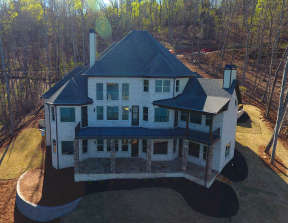Lake Front House Plan #286-00071 Elevation Photo