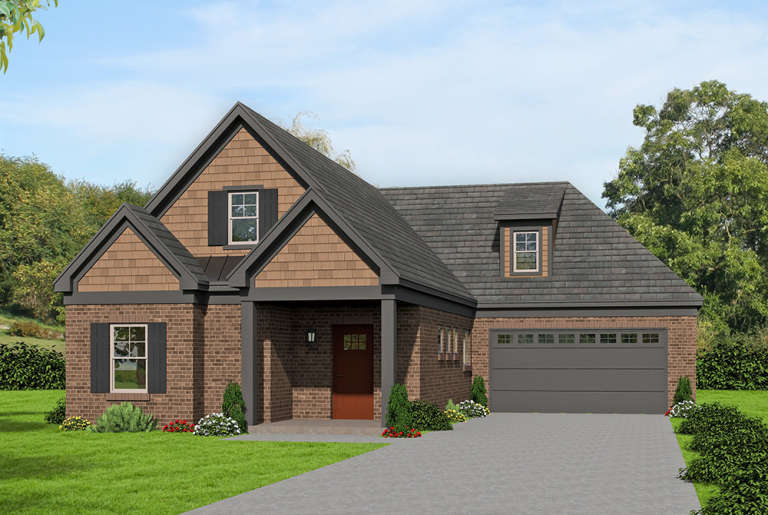 House Plan House Plan #18665 Front Elevation