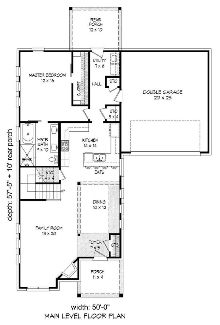 House Plan House Plan #18665 Drawing 1