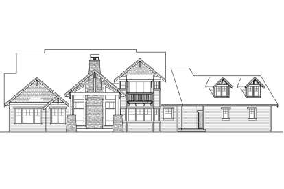 Northwest House Plan #035-00771 Elevation Photo