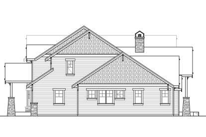 Northwest House Plan #035-00771 Elevation Photo