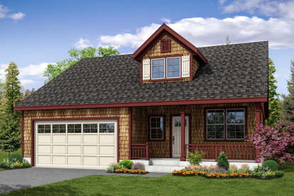 House Plan House Plan #18673 Front Elevation