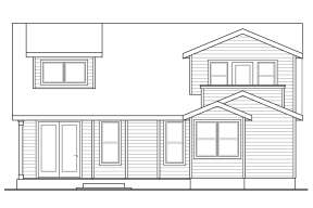 Cottage House Plan #035-00772 Elevation Photo