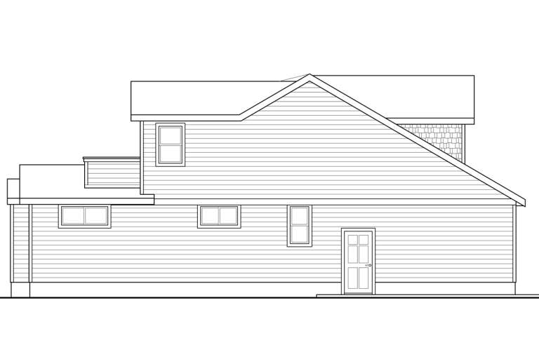 Cottage House Plan #035-00772 Elevation Photo