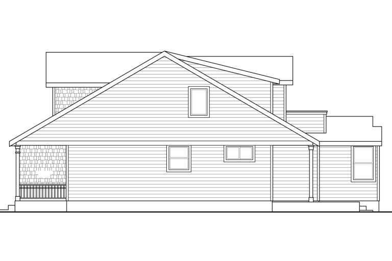 Cottage House Plan #035-00772 Elevation Photo