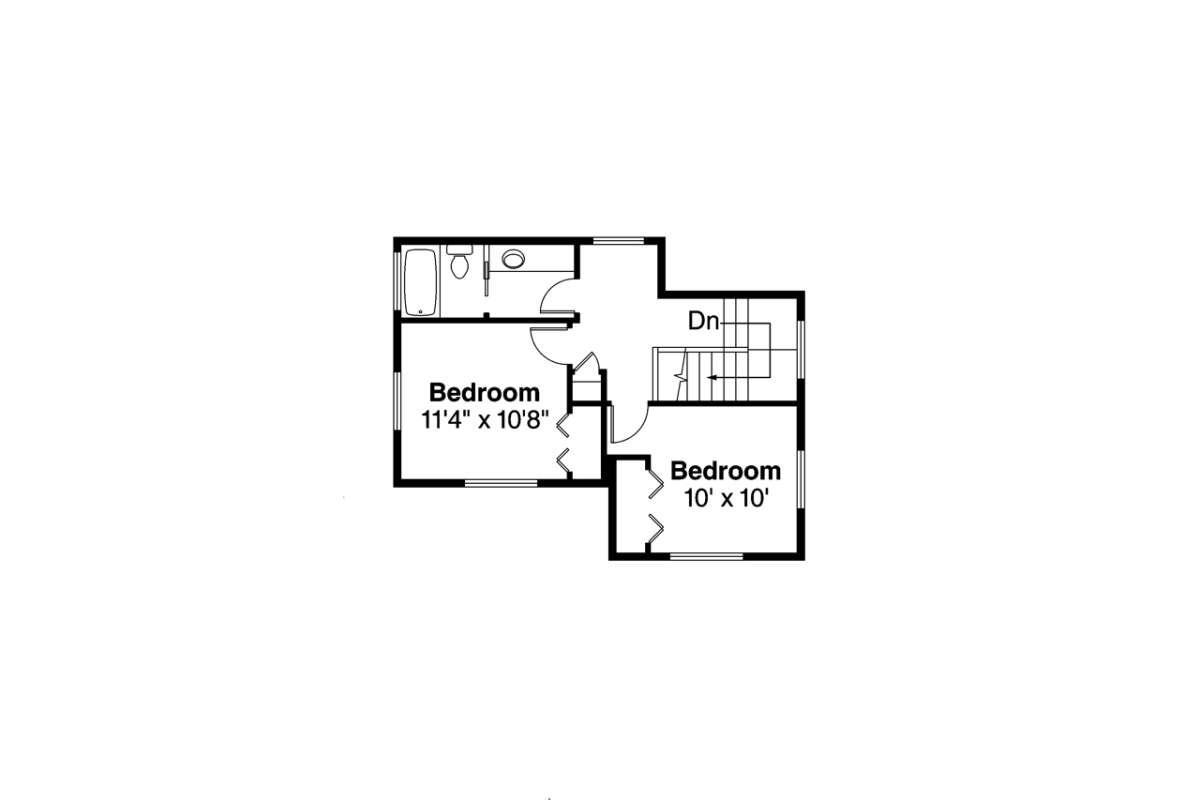 Floorplan 2 for House Plan #035-00773