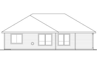 Traditional House Plan #035-00775 Elevation Photo