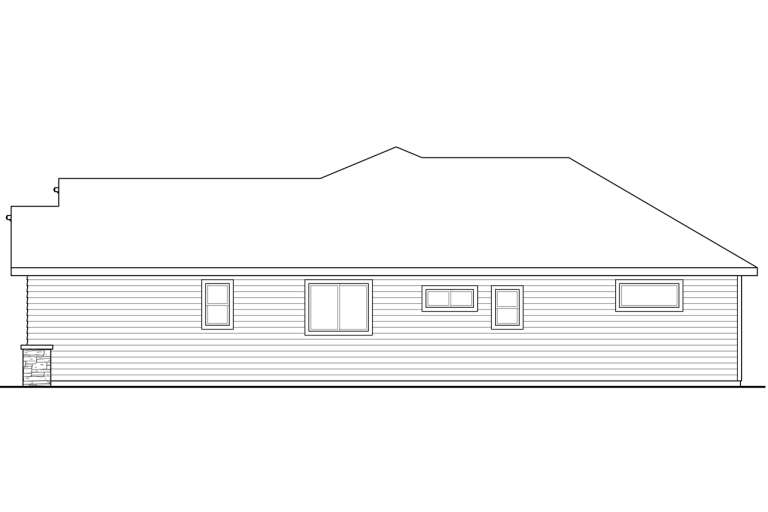 Traditional House Plan #035-00775 Elevation Photo