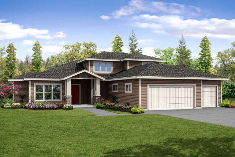 House Plan House Plan #18677 Front Elevation