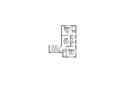 Floorplan 2 for House Plan #035-00776