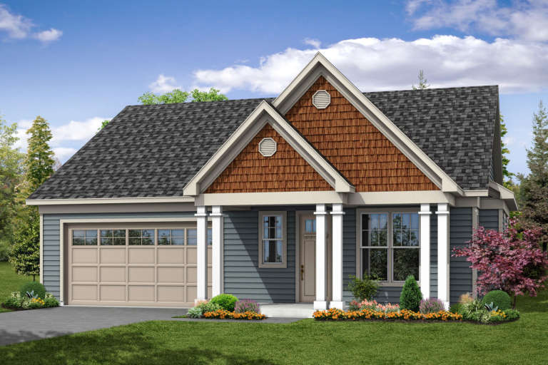 House Plan House Plan #18678 Front Elevation