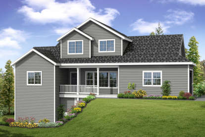 House Plan House Plan #18683 Front Elevation
