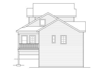 Country House Plan #035-00782 Elevation Photo