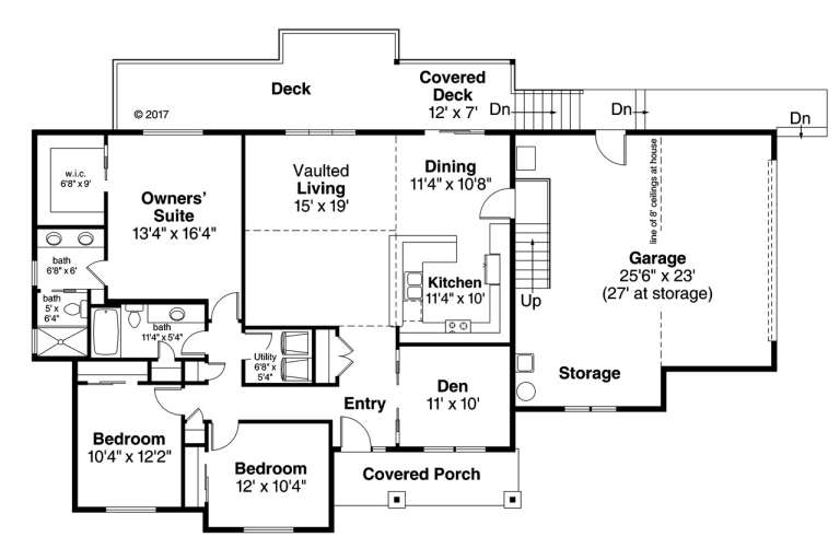 House Plan House Plan #18684 Drawing 1