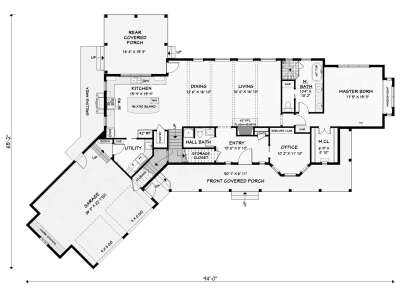 Main Floor for House Plan #3125-00013