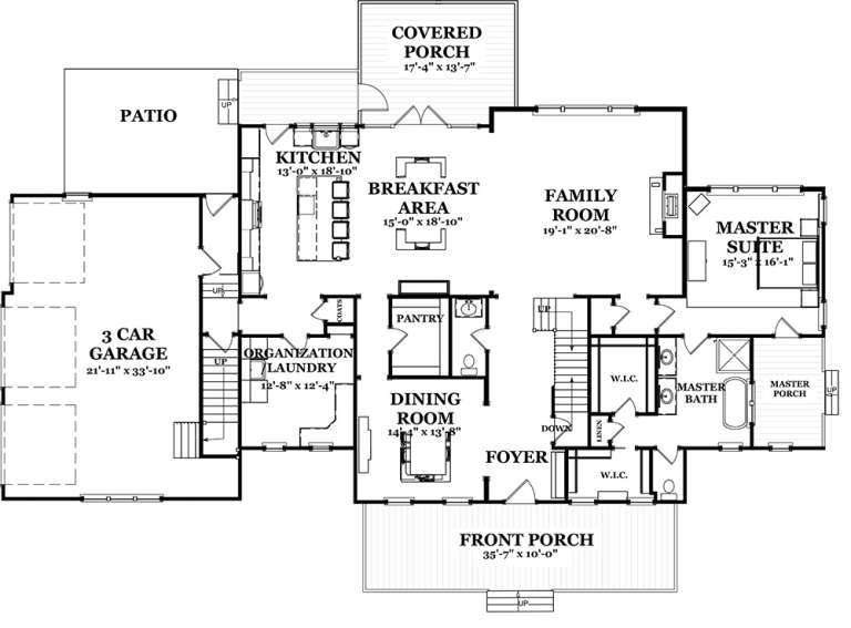 House Plan House Plan #18688 Drawing 1