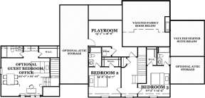 Floorplan 2 for House Plan #7880-00001