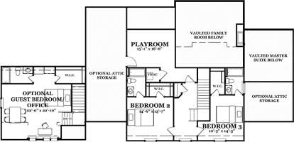 Floorplan 2 for House Plan #7880-00001