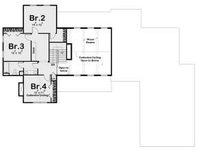 Second Floor for House Plan #963-00152