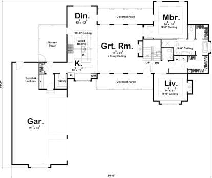 Main Floor for House Plan #963-00153