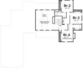 Second Floor for House Plan #963-00153