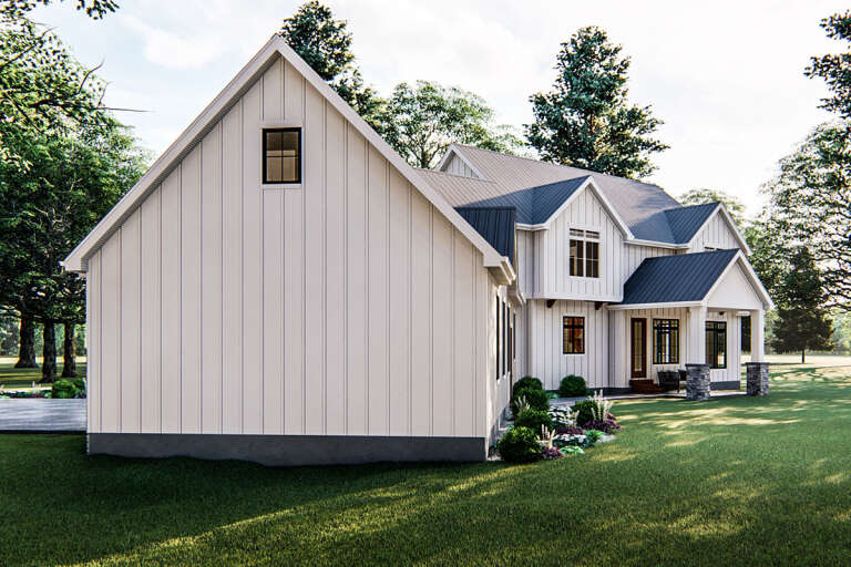 Modern Farmhouse House Plan #963-00154 Elevation Photo