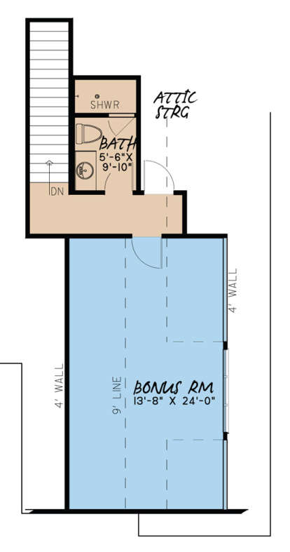 Second Floor for House Plan #8318-00057