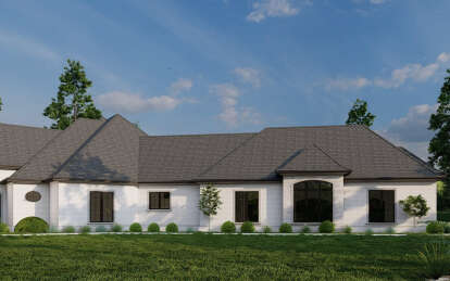 European House Plan #8318-00058 Elevation Photo