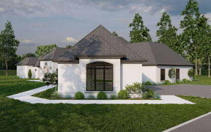 European House Plan #8318-00058 Elevation Photo