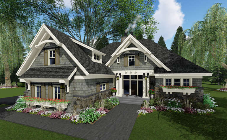 House Plan House Plan #18696 Front Elevation