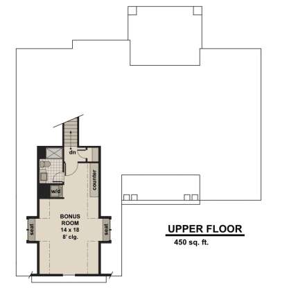 Bonus Room for House Plan #098-00294