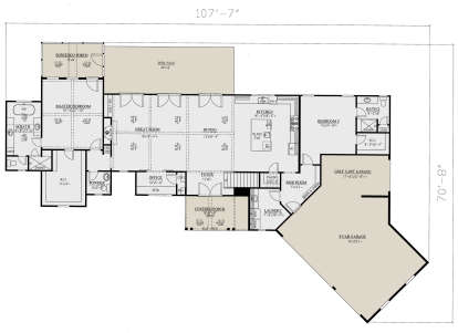 Main Floor for House Plan #286-00072