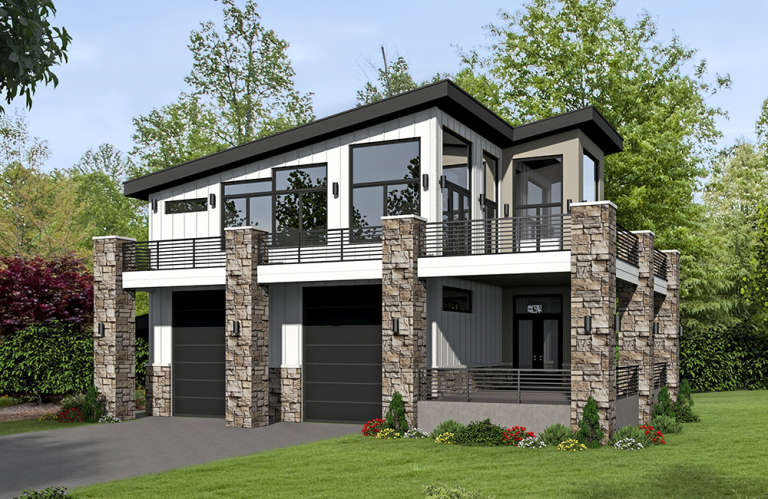 House Plan House Plan #18698 Front Elevation