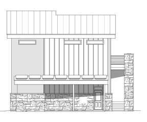Modern  House Plan #940-00065 Elevation Photo
